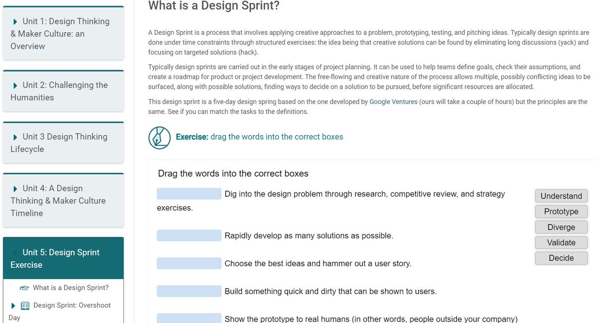dariahTeach's tweet photo. Production of #online #teaching content is #time consuming &amp; requires more planning than f2f #teaching. Creators of online material need to compensate for the absence of an #instructor and a #classroom environment where there is constant #feedback. #DHgoesVIRAL 9/16 https://t.co/ItSp2r5jxK
