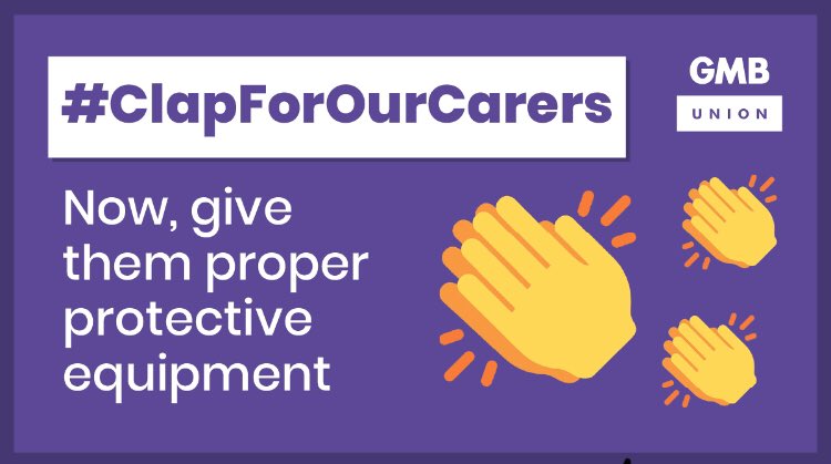 GMBMidlands's tweet photo. Tonight at 8pm we’re all going to #ClapForOurCarers. 

Send us your videos and let’s show our carers they aren’t alone. ✊ https://t.co/oLuw5SwZN9