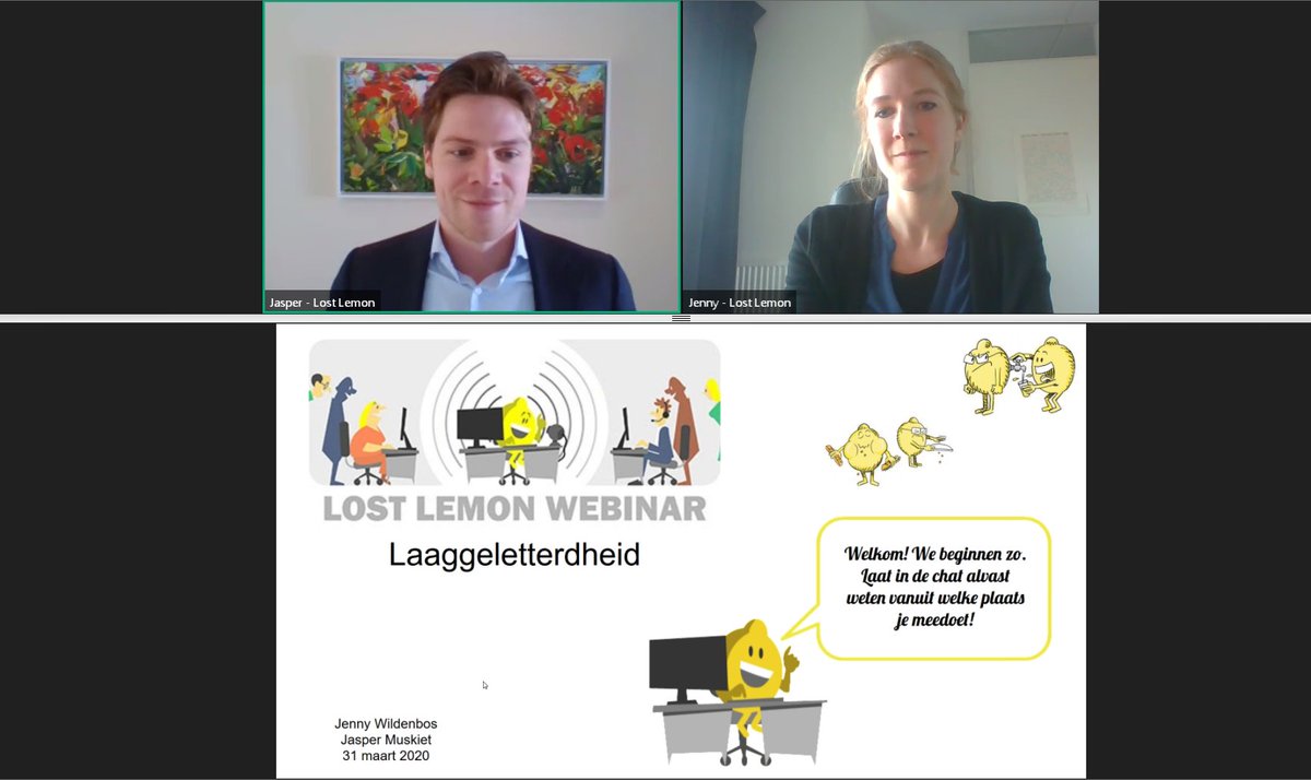 lostlemonnl's tweet photo. Dinsdag 31 maart verzorgden @JennyWildenbos en @jasper_muskiet van @LostLemonLab een #webinar over #laaggeletterdheid. In de sessie was er aandacht voor de NT1-persona’s, de vijf nieuwe NT2-persona’s en de benadering die bij hen past. Lees het verslag:  https://t.co/kRh61OzG4D https://t.co/MWxQlOj5Cj