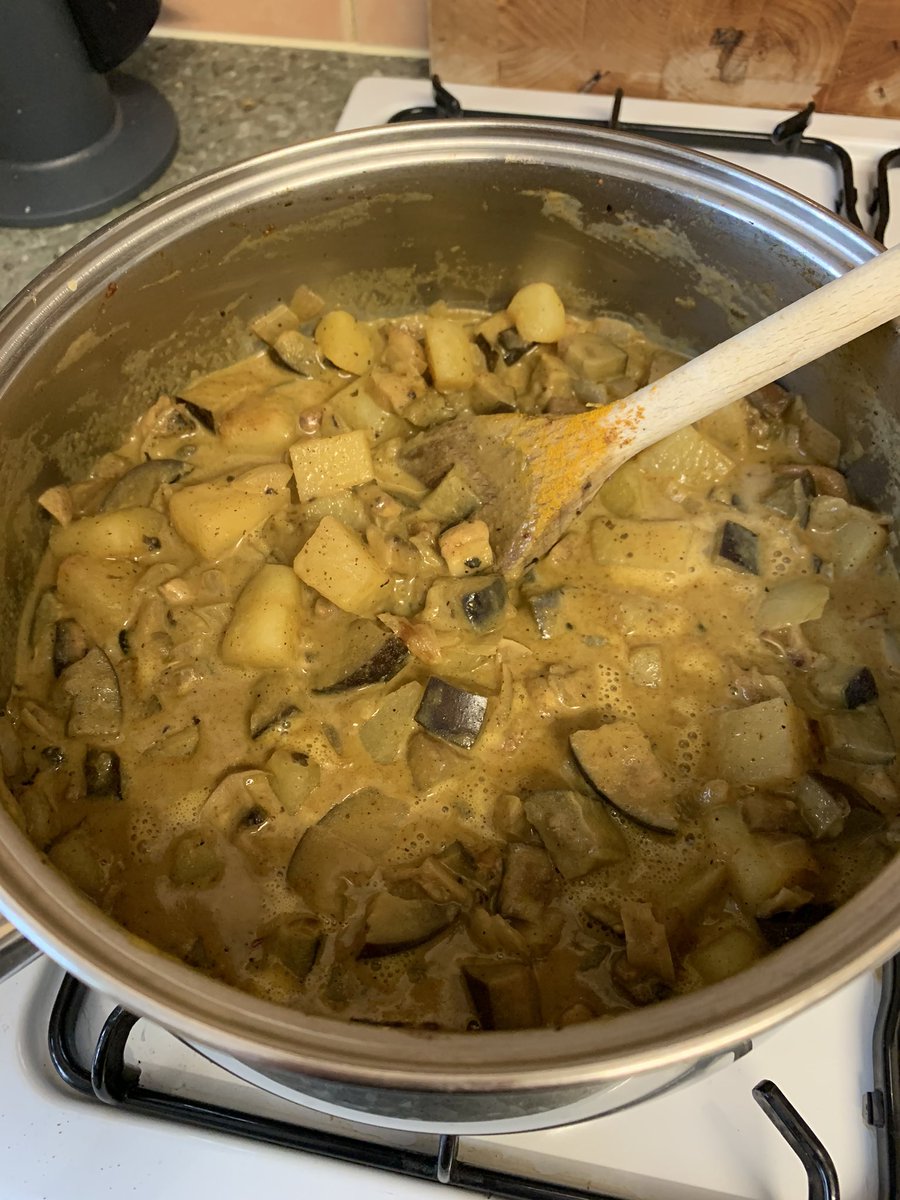 TW FOODIdk if this interests anyone but I’m making a vegan curry and one portion is like 280cals?? Idk if that’s with rice or not but it’d have loads of nutrients and it’s really filling :))