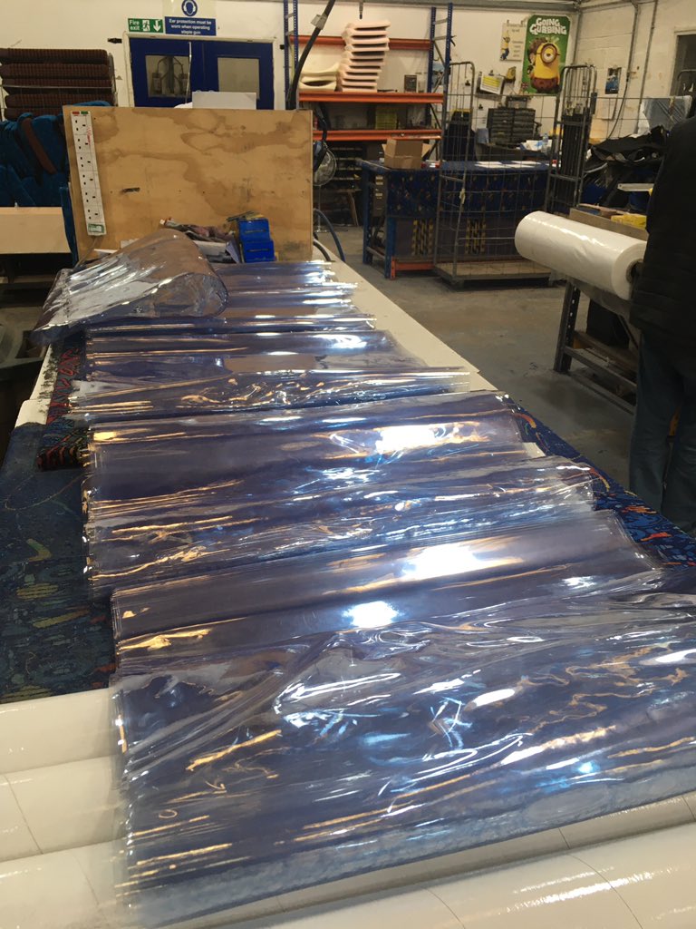 HDTrim's tweet image. Further materials collected today and another full production run in progress now @HDTrim