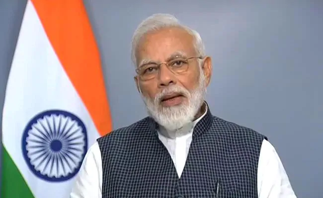 ndtv's tweet photo. "At 9 am tomorrow morning, I’ll share a small video message with my fellow Indians": Prime Minister Narendra Modi. https://t.co/eyXK0AXxOw