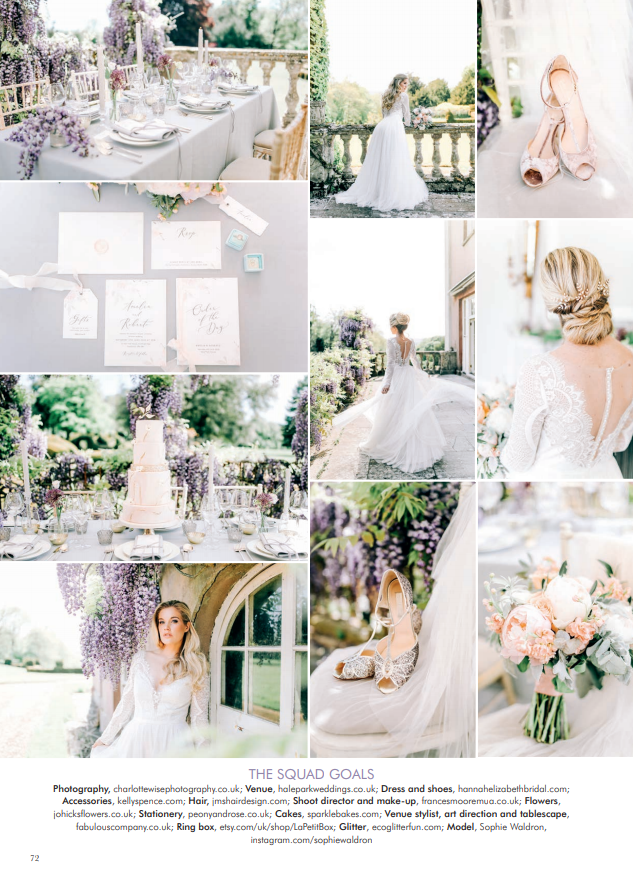 Close your eyes, picture your day and this could be it - trailing wisteria and a pinch-me venue. Head to page 71 - yourhampshiredorset.wedding/buy-a-copy
Photo: charlottewisephotography.co.uk
@kellyspencewed <a href="/Hannah_E_Bridal/">Hannah Elizabeth</a> @JMSHairDesign @Francesmooremua <a href="/johicksflowers/">Jo Hicks Flowers</a> <a href="/peonyandrose/">Peony & Rose</a> <a href="/EcoGlitterFun/">EcoGlitterFun</a>