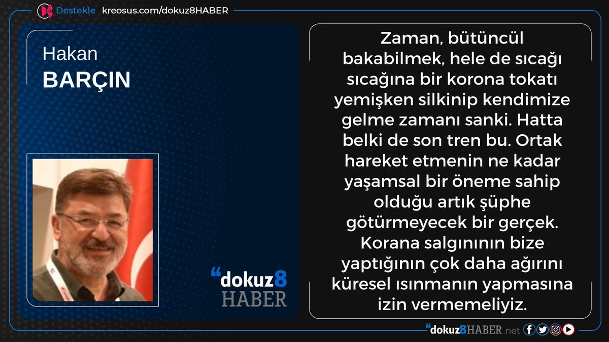 Korona korkusu ve küresel ısınma korkusu

#dokuz8Yazı/Hakan Barçın (<a href="/hakanbarc/">hakan barçın</a>)

dokuz8haber.net/kose-yazilari/…