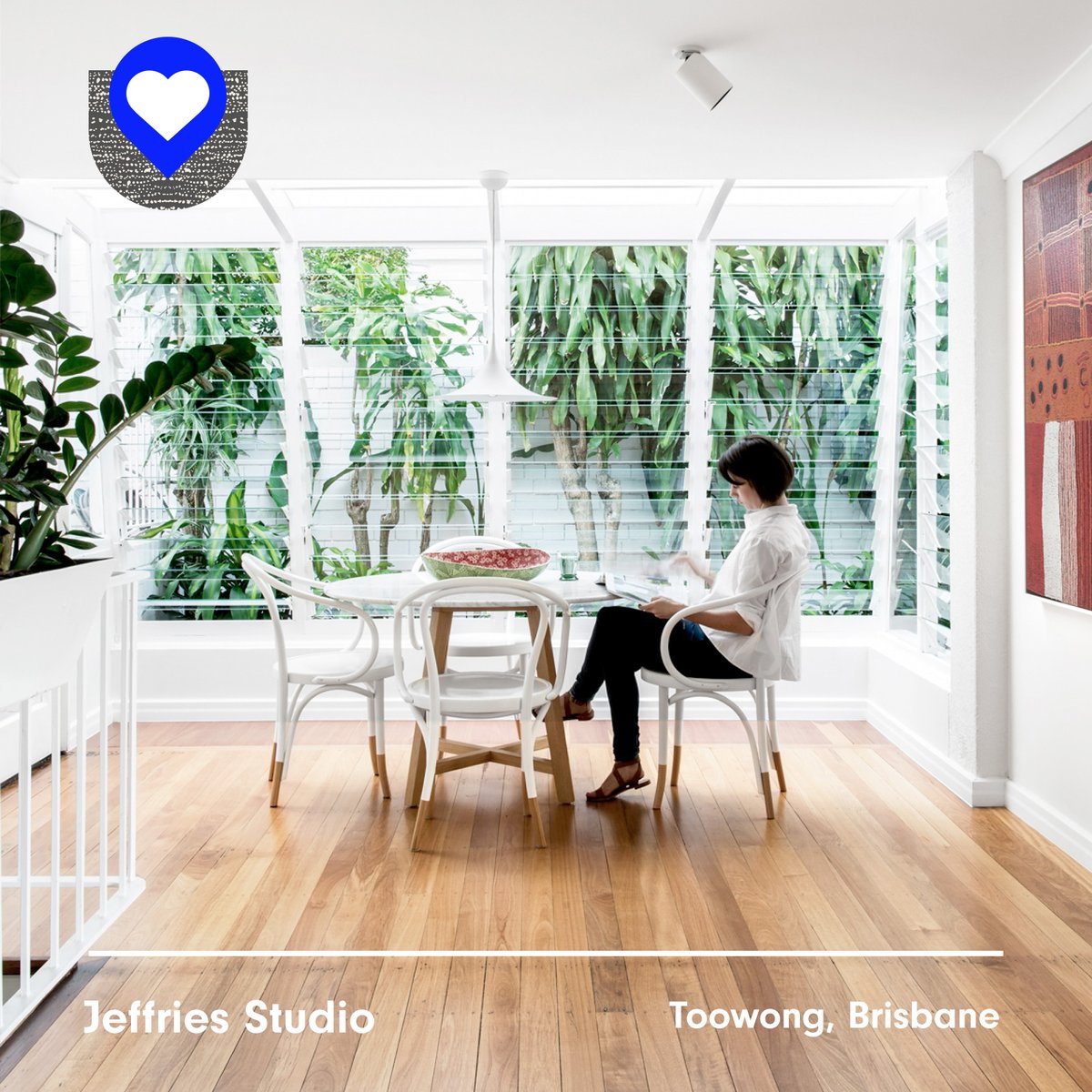 mylocalpocket's tweet photo. Jeffries Studio in Toowong (Lucy Jeffries)
Feature: https://t.co/tSHNJMjgOa
Local Pocket: #Toowong #Paddington #Auchenflower #Indooroopilly #Taringa
Photography by Cathy Schusler https://t.co/CEvSfOMkZB
