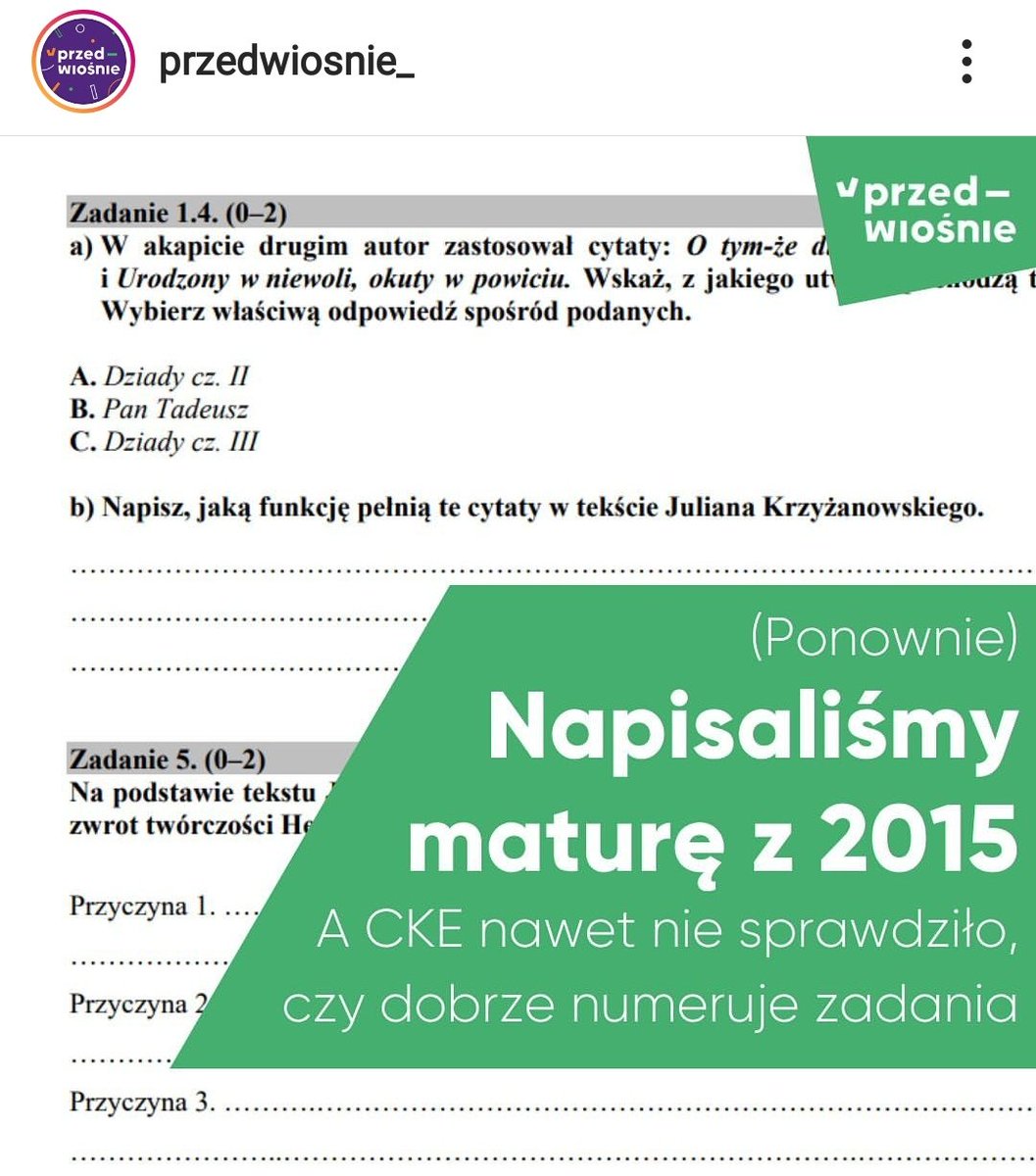 lilaal_01's tweet photo. NO TO JEST HIT PO PROSTU
#matura2020 https://t.co/jKnBRPk8K9