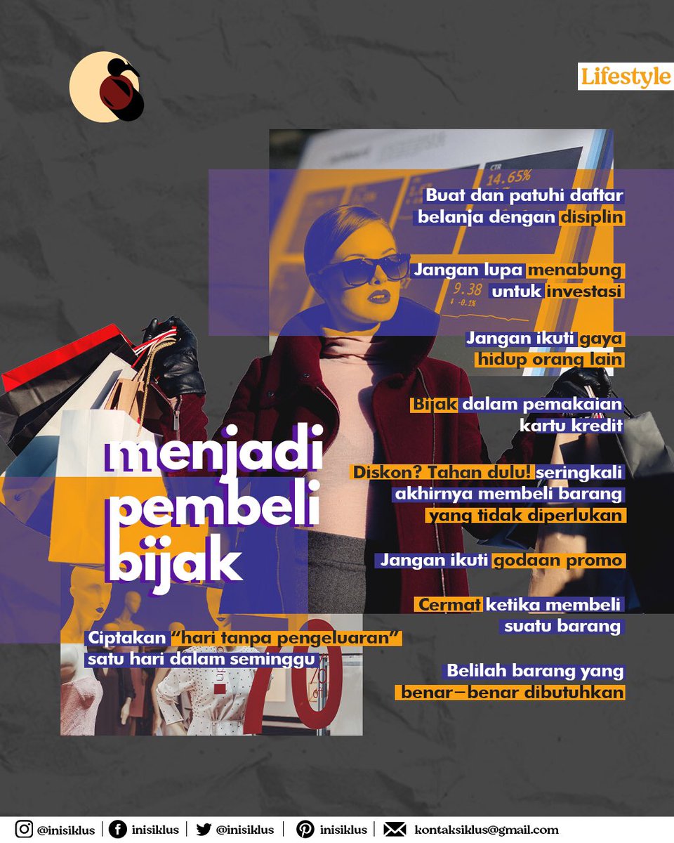 inisiklus's tweet photo. Saat berbelanja hendaknya pahami dahulu makna antara kebutuhan dengan keinginan.
___
#IniPenting #TerjadiPenting #SiklusLifestyle #infografis #infografik https://t.co/HhO7n0x71j