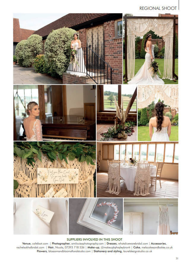 Local suppliers came together to create this luxe-inspired shoot. Head to page 49 of the brand new issue 79 of Your #Herts &amp; #Beds #WeddingMagazine. Get your free e-magazine at yourhertsbeds.wedding/buy-a-copy
Photo: <a href="/AmiLouisaPhoto/">AmiLouisaPhotography</a>
@coltsfoot10 <a href="/RachelSokhalBA/">Rachel Sokhal Bridal Accessories</a>