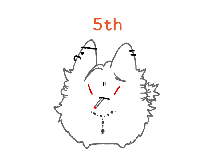 今日落書きしすぎだな、これでおわり! 