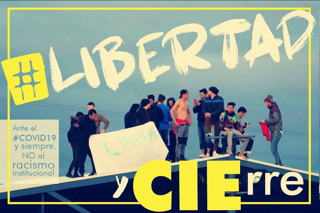 CIEsNoMadrid's tweet photo. ¡ÚLTIMA HORA! Desde la Plataforma CIES NO Madrid comunicamos que todas personas internas en el #CIEdeAluche acaban de ser puestas en libertad  #CIErreIrreversible
👉#LibertadyCIErre xa las internas de los CIE de Murcia, Valencia y Algeciras @CIEsNO @VivirSinRacismo @APDHA https://t.co/JiHvl6lZCb