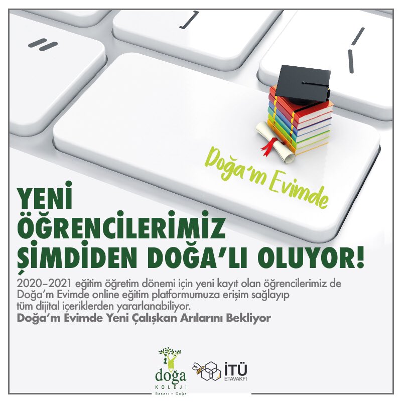 DogaOkullari's tweet photo. Doğa’m Evimde şimdi yeni öğrencilerimizin de evinde! #DoğamEvimde #EvdeKal https://t.co/2DKwMtVYCr