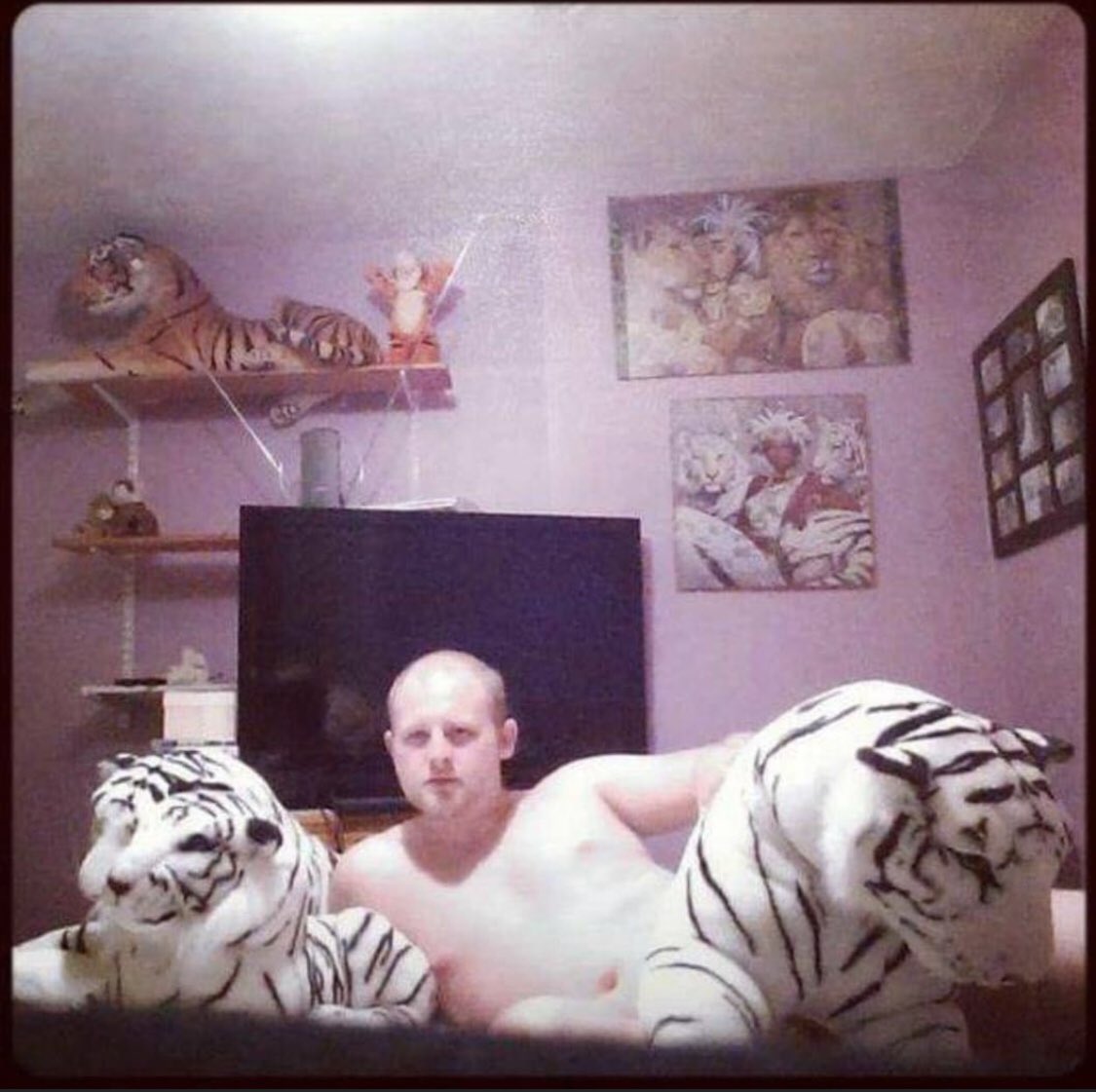 My mate Adam Aka the Tiger King of Devon. #TigerKing #Netflix