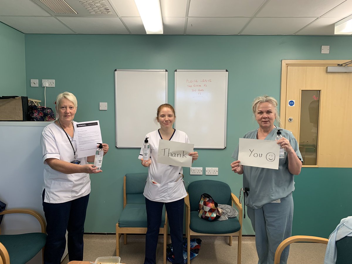 clairelord17's tweet image. Thanks to @Surfachem for their generous donation of hand gel for nhs staff!! Keeping us all safe whilst at work! @SouthTees @philjhoward @ruth_mhlanga