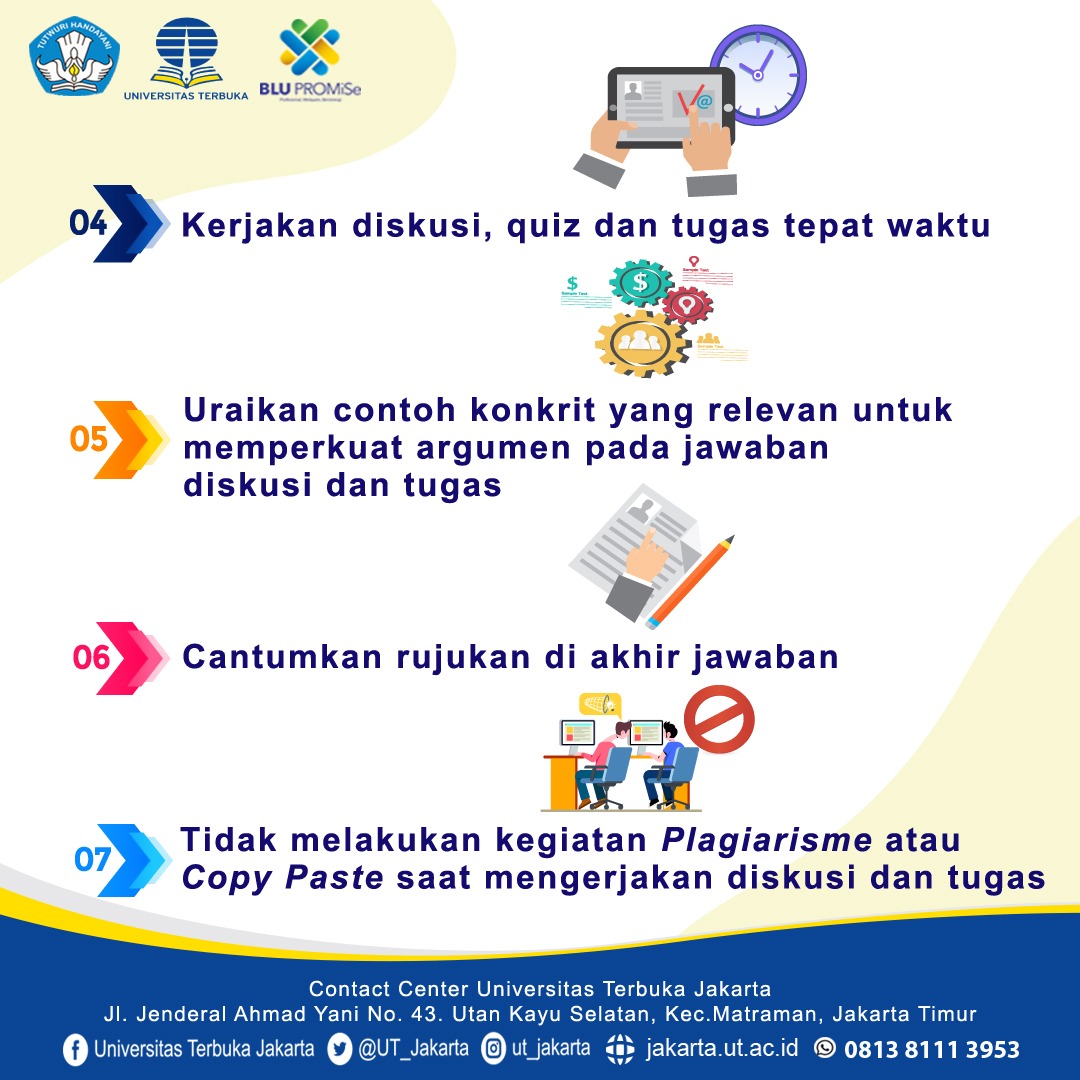 UT_Jakarta's tweet photo. Halo #SobatUTJkt 

Mau sukses dalam tutorial online?Caranya mudah lho. Yuk, simak selengkapnya #tipsUTJkt pada gambar di bawah ini. Selamat mencoba dan semoga sukses dalam tutorial online pada semester ini ya 😊

#tipsUT #Learningfromhome #dirumahaja #belajartanpabatas https://t.co/VnSOug20sd