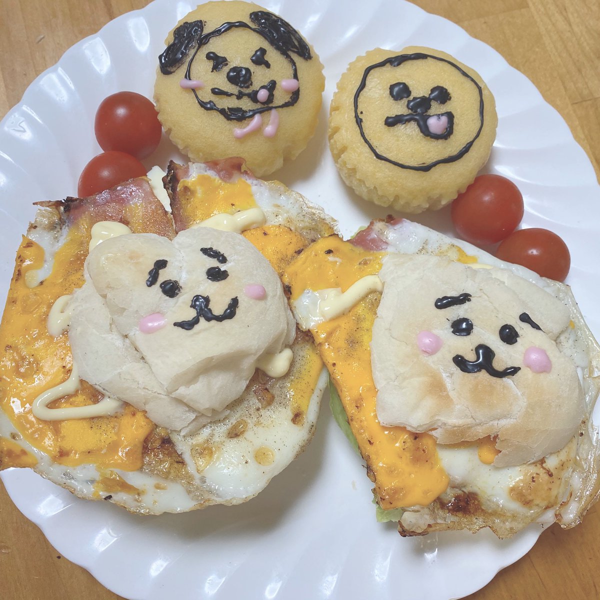 kv__1230n's tweet photo. Cooked with friends๐๐ช
#BTSย #BTScooking #btsbake
@bts_bake_room https://t.co/sJKK90P3Bs