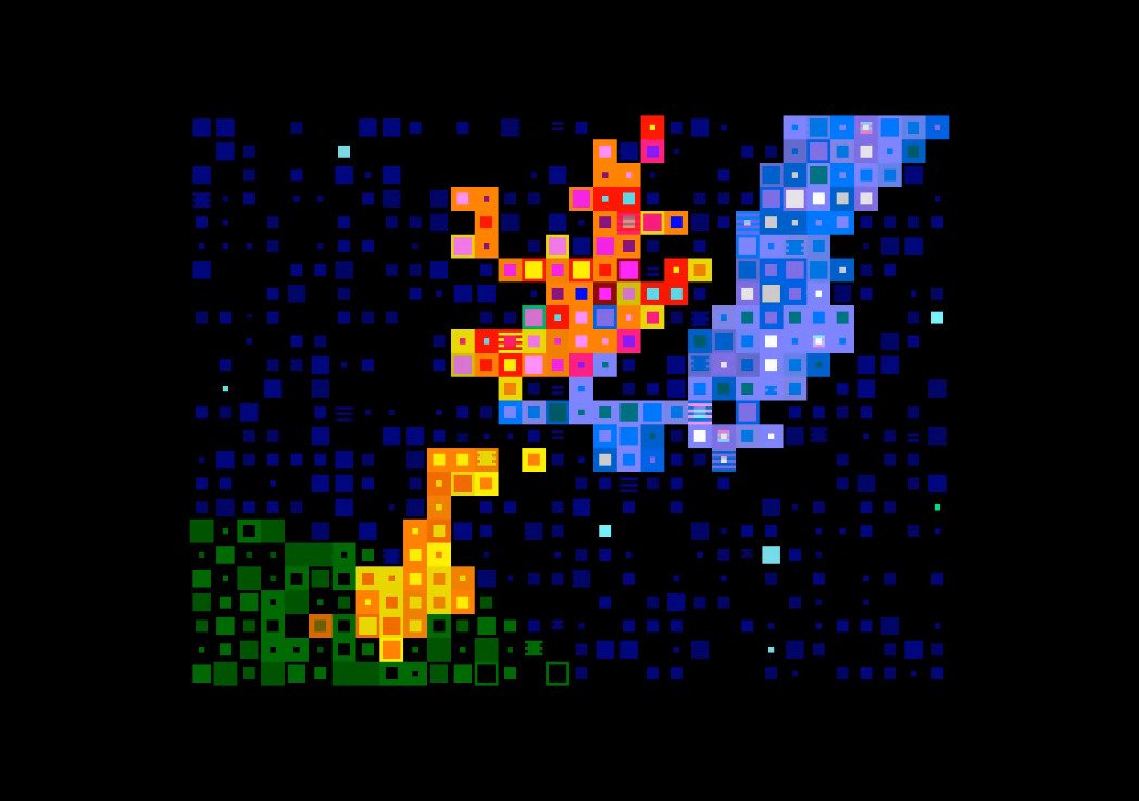 planetdnews's tweet photo. Stellar by Kpacku
πΊ https://t.co/g4Ho6crCXc
π₯ https://t.co/0eRFQej4aZ
This #zxspectrum demo placed 2nd at Multimatograf in 2015 π₯
#demoscene π
#creative #8bit #olsdkool #programming #realtime #pixels #graphics #visuals #effects #chiptune #music #computerart #digitalart https://t.co/8Fwt4gPKBV