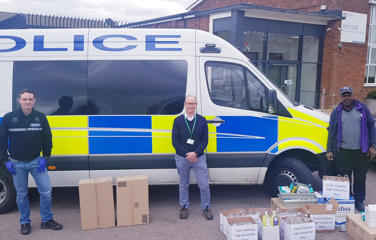 Challney Boys (@challneyboys) on Twitter photo What a great privilege to be able to support our amazing <a href="/bedspolice/">Bedfordshire Police</a> force by donating all our goggles, face masks, gloves, handwash and paper towels to use as PPE. Immense Challney respect to Beds Police and all our frontline public key workers are looking after us at this time. What a great privilege to be able to support our amazing <a href="/bedspolice/">Bedfordshire Police</a> force by donating all our goggles, face masks, gloves, handwash and paper towels to use as PPE. Immense Challney respect to Beds Police and all our frontline public key workers are looking after us at this time.