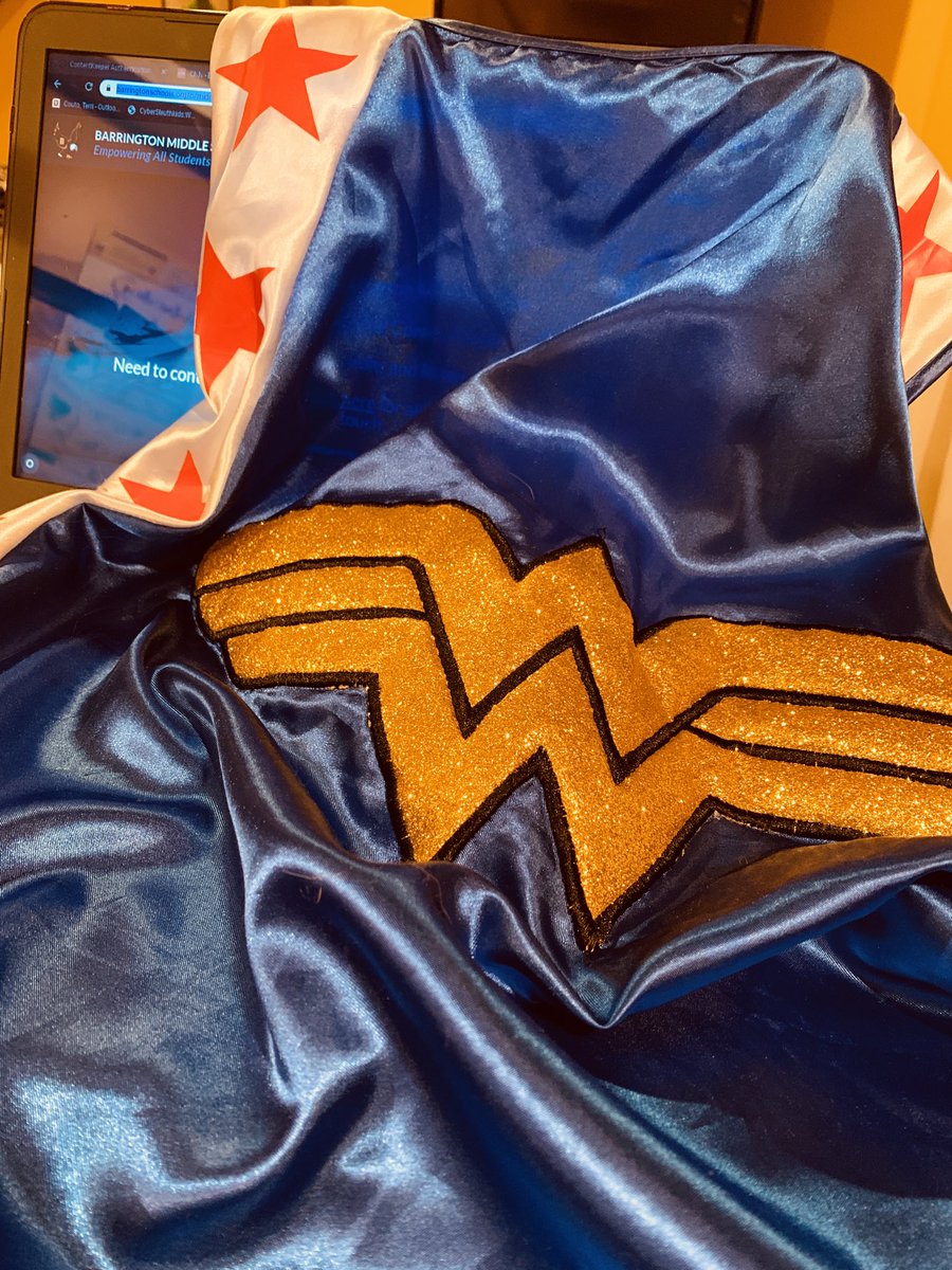 Day 4: Spirit Week #superhero #bmsshines ⁦<a href="/andrewanderson1/">Andrew Anderson</a>⁩ ⁦<a href="/bms_ri/">Barrington Middle</a>⁩
