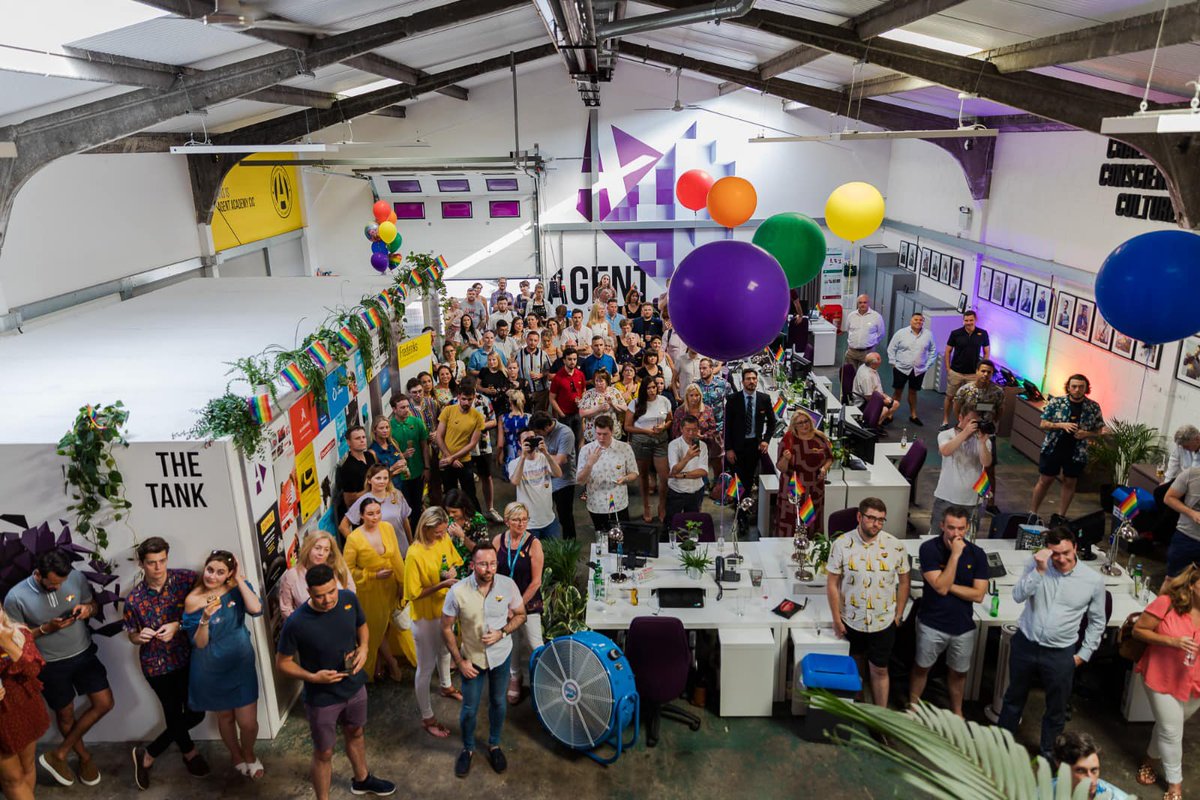 AgentMarket_X's tweet photo. Weโre so sorry to hear that @PrideInLpool has been postponed this year, we fully understand and support the organisers' decision.
Here is a throwback to our #PrideConnect party from July 2019, looking forward to raising a glass with everyone in the future. ๐ฅ#ThrowbackThursday https://t.co/LizG8oLS2X