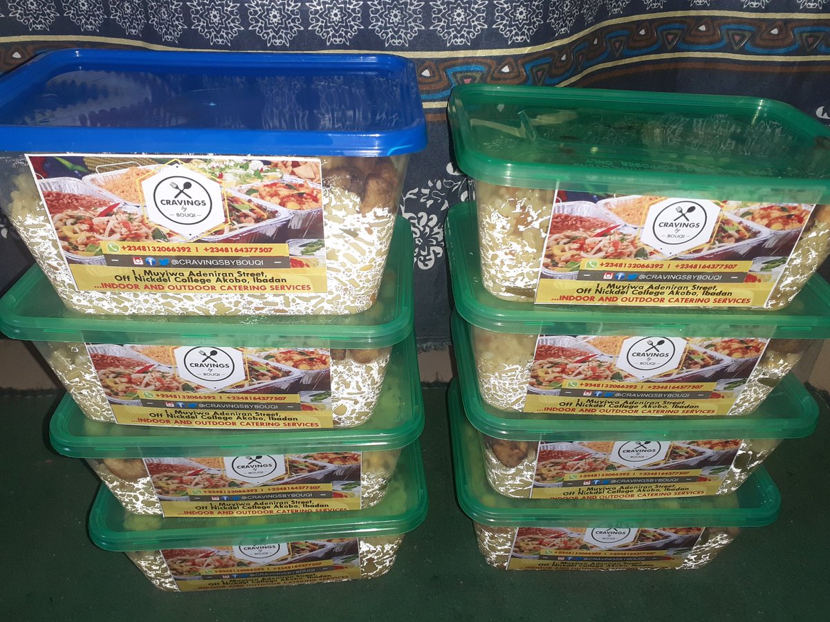 cravingsbyBouqi's tweet photo. Ready for delivery...#Twittergiveaway
Thanks to all those who participated..
#MoreStillComing
#StayhomeChallenge
Stay tuned. https://t.co/zyylaAh9QJ