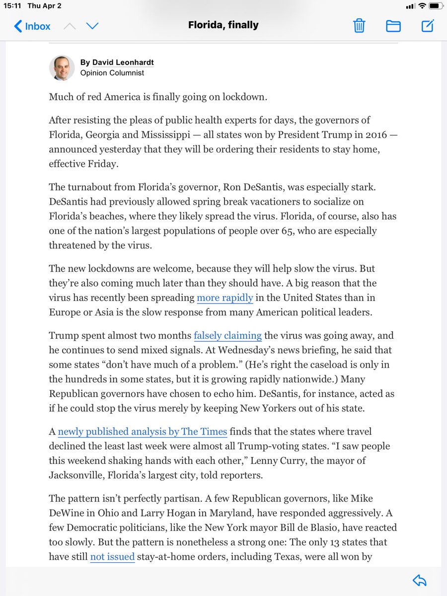 MattilaKarita's tweet photo. News from home😦
”2 weeks ago 70 students from University of Texas in Austin, ignored doctors’ warnings and traveled to Mexico on spring break. At least 44 of them have now tested positive..”
#Florida
#LateResponse https://t.co/qk2UP1oxqv