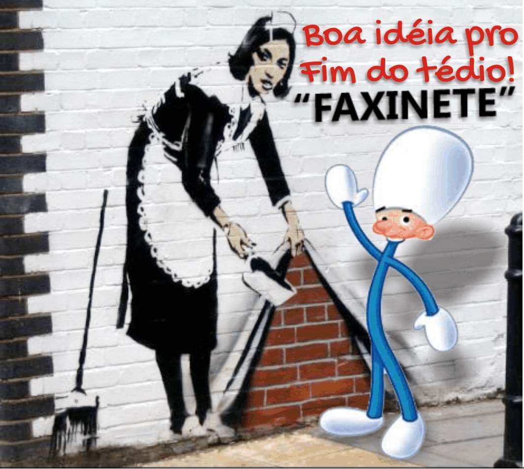 Diquinha pra preencher o tempo...Faxina com COTONETE