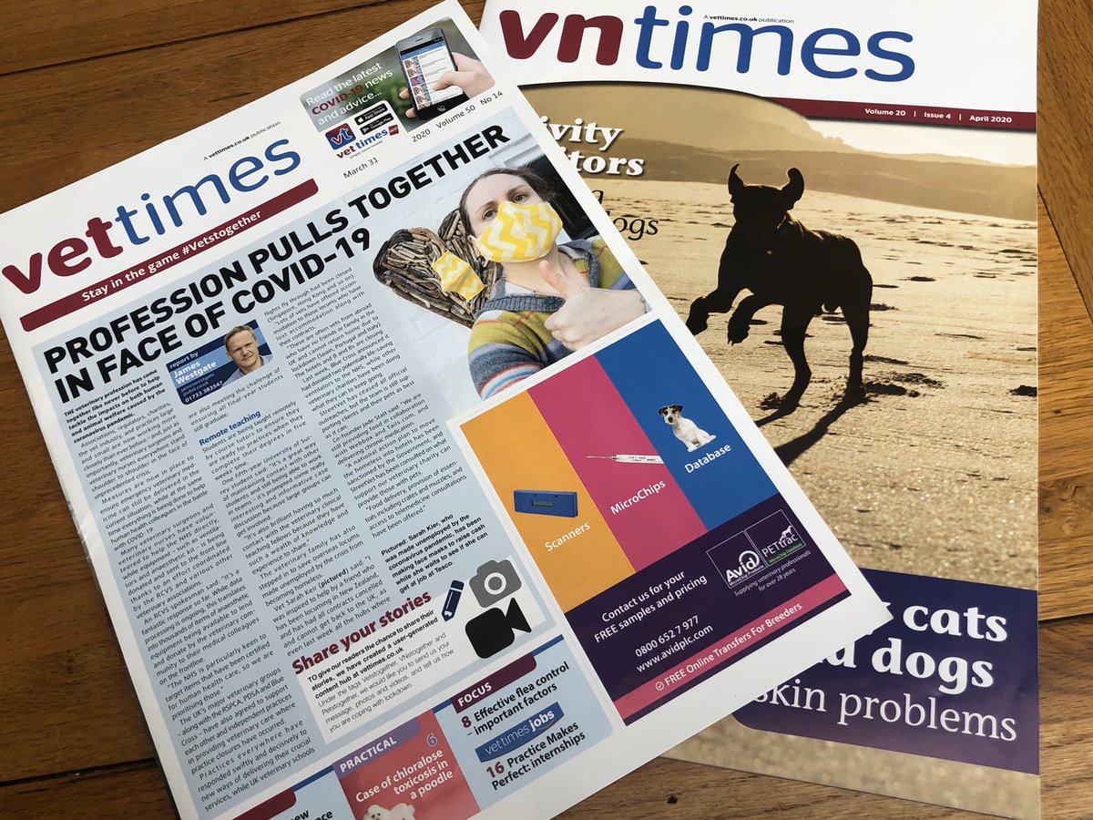 VitaComms's tweet photo. Fab new branding for @vettimesuk and @VN_Times and a new name for @vettimesuk. Well done VBD team https://t.co/BZtzAwPBvE