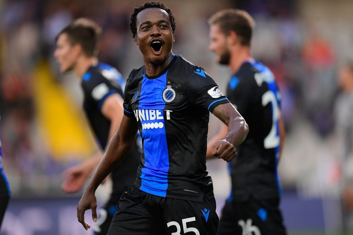 DailyWorthing's tweet photo. BREAKING: Percy Tau has been crowned a Belgian league champion with his team Club Brugge after league was cancelled!

Full story: https://t.co/aHXHN5buxB https://t.co/UxESKPbEOM