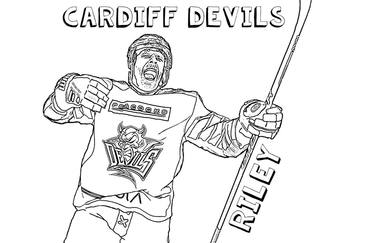 cardiffdevils's tweet photo. Today's #DevilsDrawing is fan favourite @Briles25 ๐จ https://t.co/5y2X4iGcRs