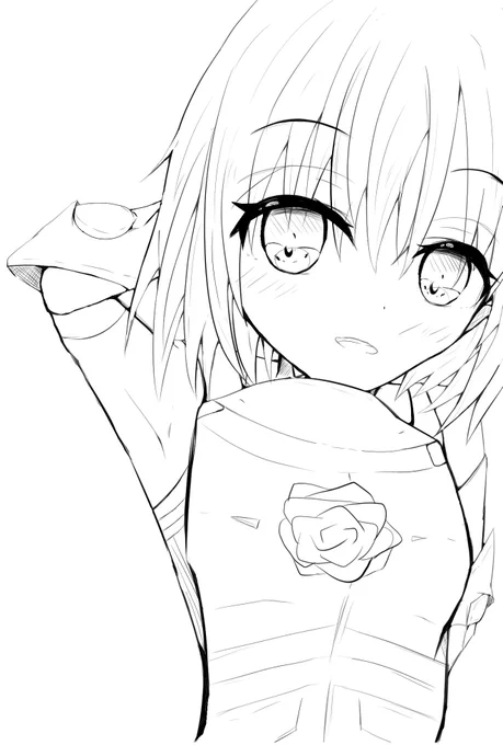 メイプルちゃんの線画終わりましたー!
ここからが楽しみです!!
#防振り #絵描きさんと繋がりたい 