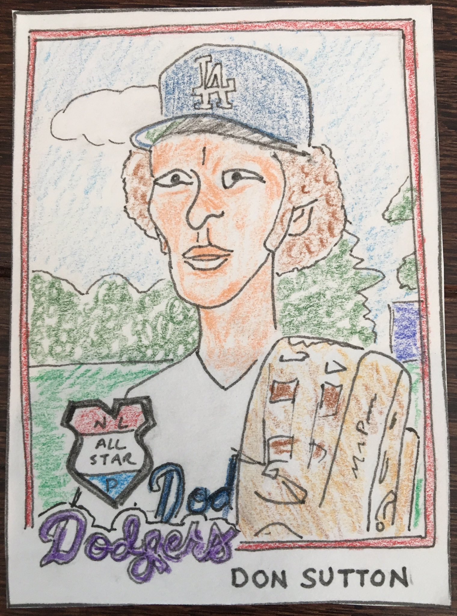 Happy 75th Birthday Don Sutton. You ll have to wait a few more weeks to renew that perm. 