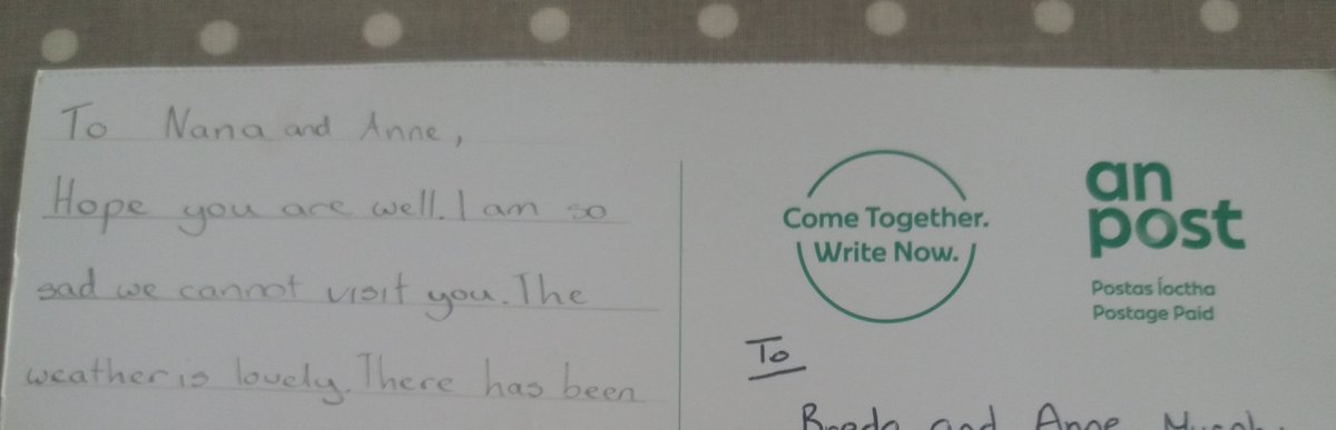 annemur3's tweet photo. Thank you @Postvox got an awesome postcard this morning #writenow is a brilliant initiative https://t.co/WFtDDfNK0C