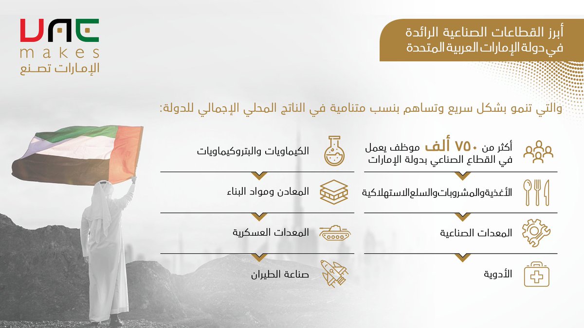 UAE Makes tweet media