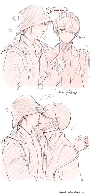 #kookmin
#jikook
终于…画了bobo! 