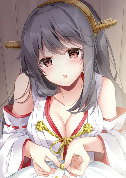 榛名に服脱がされたい

#艦これ 