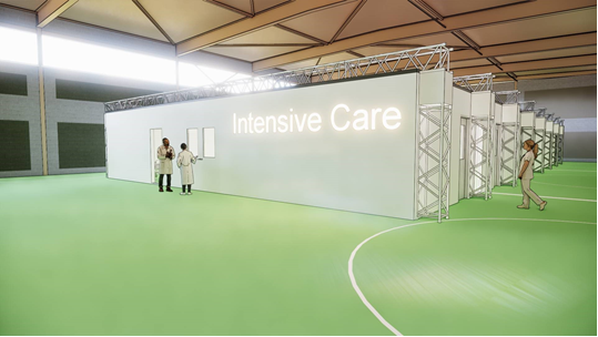 Nieuw concept voor tijdelijke intensive care units tinyurl.com/r343vn3
