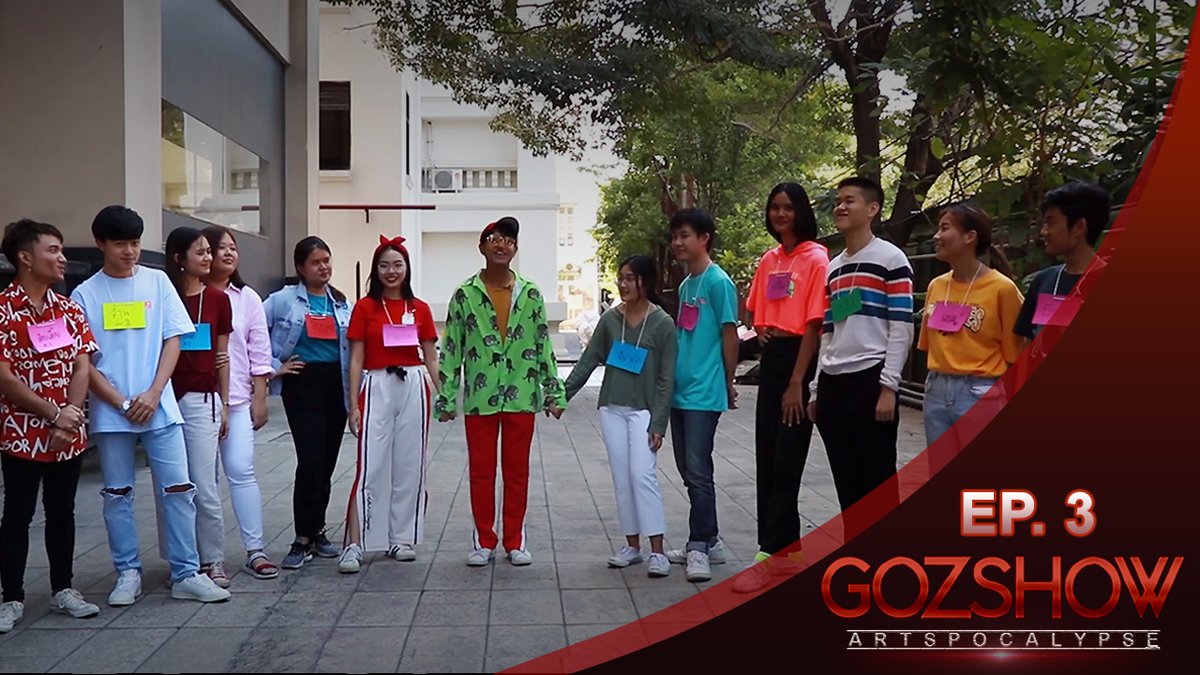 artsgozshow's tweet photo. EP. 3 - พลิกล็อคกันน่าดูถล่มทลาย
https://t.co/czBJb1fAdK
#GOZShow #ARTSpocalypse https://t.co/OUJdIuWYMQ