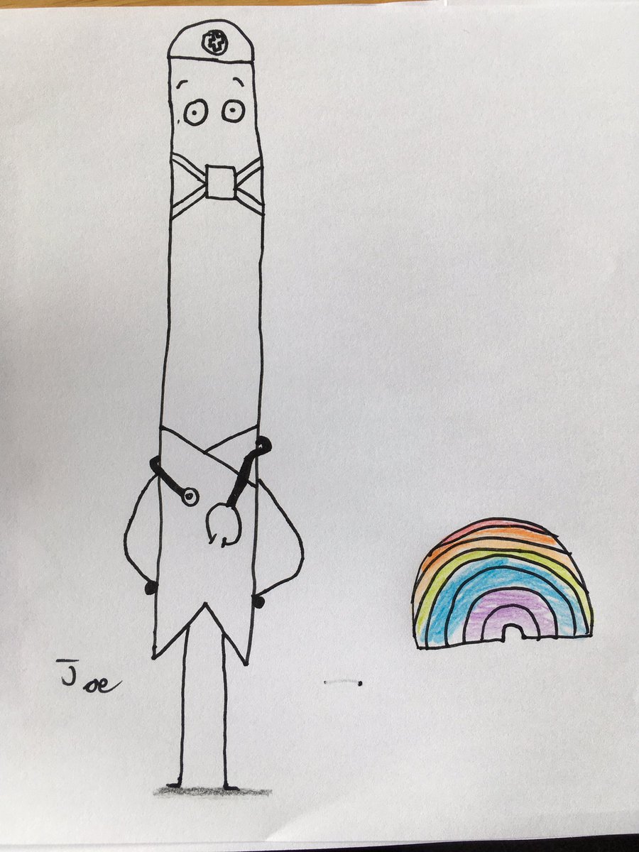 SF_Eaton79's tweet photo. An NHS bookmark. We’ll be clapping later. Thanks @RobBiddulph #DrawWithRob https://t.co/hOnwfjuOQz