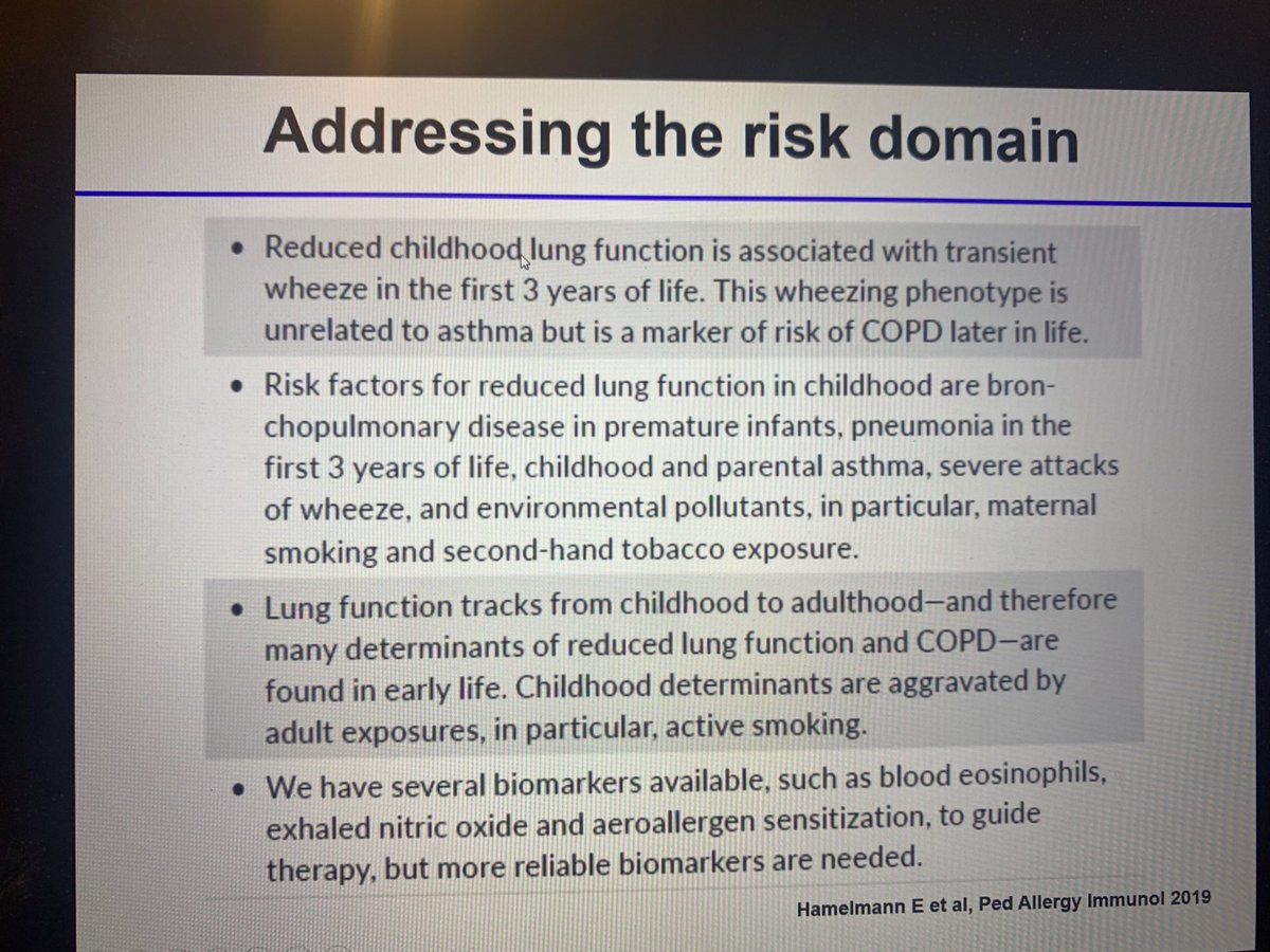 Lungclinic's tweet image. #paedresp2020 How to address asthma risk
