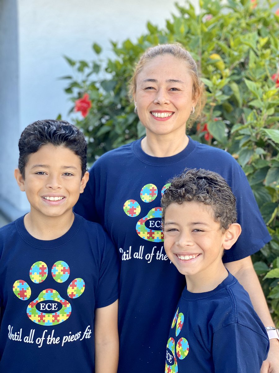 JenGotFit's tweet photo. Autism Awareness Day #ECEvirtualspiritweek #ece #welovesomeonewithautism #lightupblue @ECE_ELEM 🧩 https://t.co/scGvaE2MX6