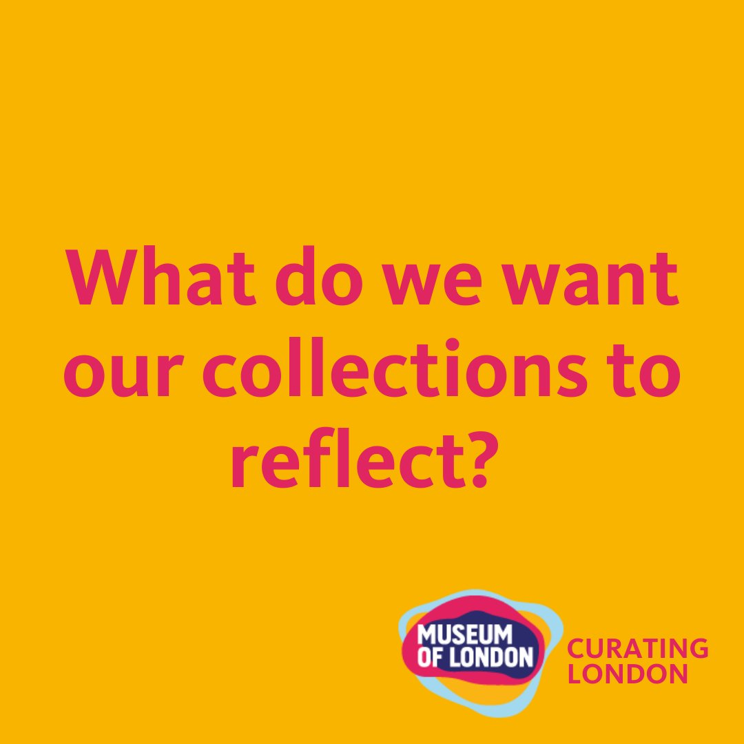 CuratingLondon's tweet photo. What do we want our collections to reflect? Let's hear from senior curator @domsergi4 as he tells us about the vision behind each and every one of our collecting projects. #CuratingLDN https://t.co/MUJFZKEKF5