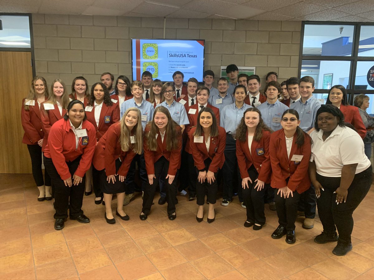 These kids should be kicking off their Skills USA state conference today in Corpus Christi. I want to say a huge thank you to everyone who worked so hard once again, especially our seniors who will not get their final opportunity at state. We love you and are so proud of y’all!!!