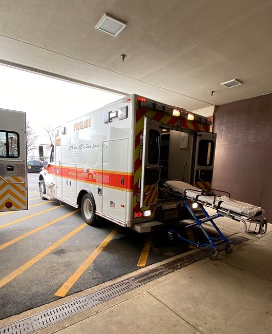 IAFFLocal1664's tweet photo. Fire fighters decontaminate everything between calls to protect themselves &amp; next patient. Personal protective equipment (PPE) is more important than ever &amp; is worn on every EMS call. No family members are allowed to ride in the ambulance during transport.  
@IAFFNewsDesk https://t.co/9p6JgHo6jP