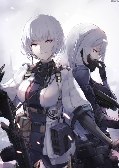 "AnR"
光の下で
https://t.co/6sk7f6K2xT
#少女前線 #ドールズフロントライン #RPK16 #AK15 