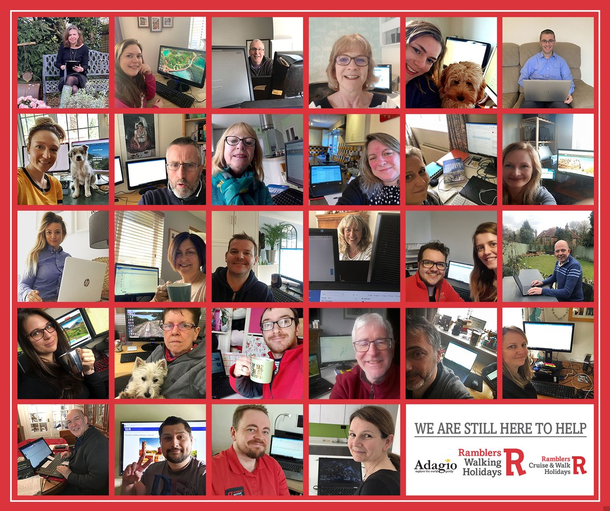 A big hello to you all from our home offices! We want you to know we are still here for you and are very much looking forward to the day we can welcome you back on our holidays! In the meantime, keep safe and stay healthy, we will see each other again soon.