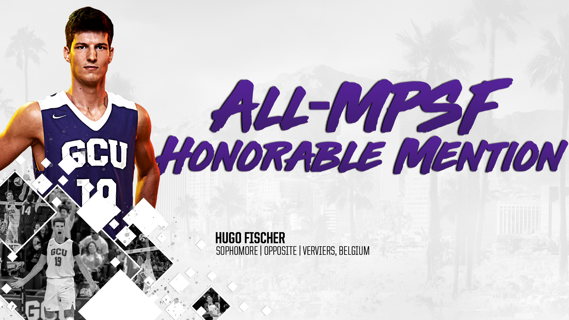 GCU Men's Volleyball on Twitter "Congratulations to fischer_hugo on
