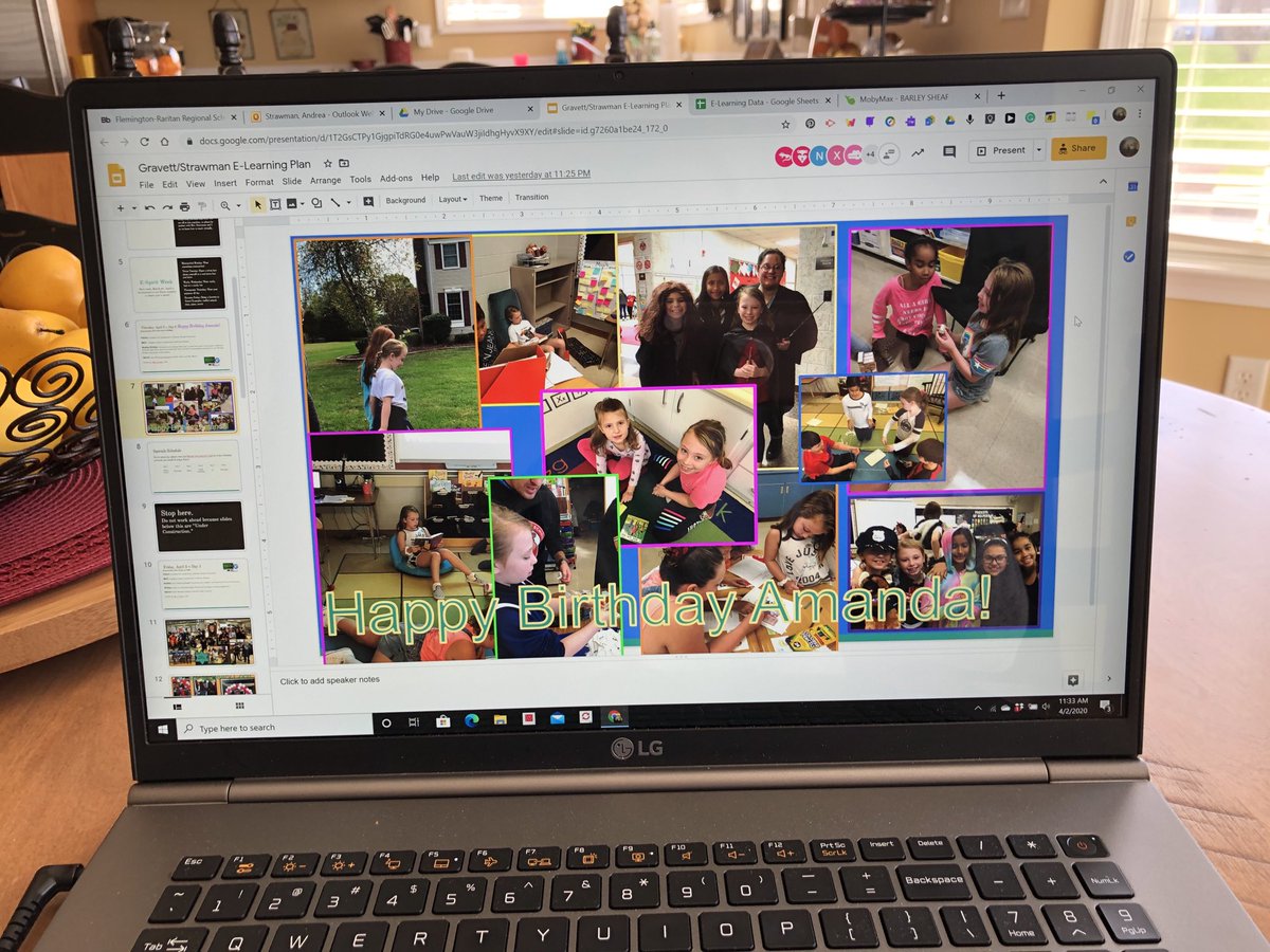 Celebrating student birthdays virtual style! #HappybirthdayAmanda 🎂⁦<a href="/BarleySheafFRSD/">Barley Sheaf</a>⁩