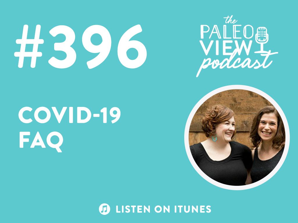 The Paleo View Podcast #396 We have a follow-up discussion to episode 394, answering listeners’ questions about Covid-19. 
thepaleomom.com/podcast-covid-… #thepaleoviewpodcast #COVID19 #thepaleomom #COVIDー19