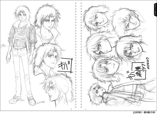 【発売中】「川元利浩 SketchBook」は川元利浩がスケッチブックに描いたキャラデザインの初期稿を集めた書籍です。収録作品は『WOLF'S RAIN』『ノラガミ』『血界戦線』等。スーパーアニメーターの鉛筆画の魅力に触れることができる一冊となっています。 https://t.co/UKjH4jiVWa #アニメスタイル 