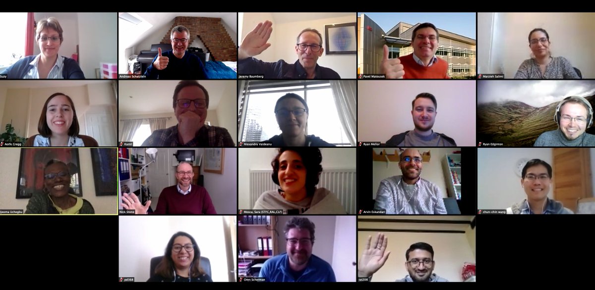 Raman_NanoT's tweet photo. Great first online quarterly meeting yesterday with the whole RaNT Programme team, great science and excellent discussions #RaNT #RamanNanotheranostics  @School_Pharmacy @Cambridge_Uni @STFC_Matters @UoE_Physics @UofE_Research @EPSRC https://t.co/QUrdZDOFkY